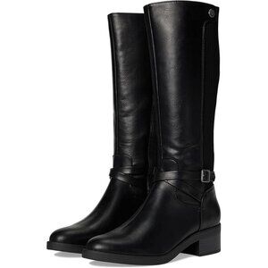 NEW - LifeStride - Brittany Wide Calf Knee High Boot - Black Faux Leather